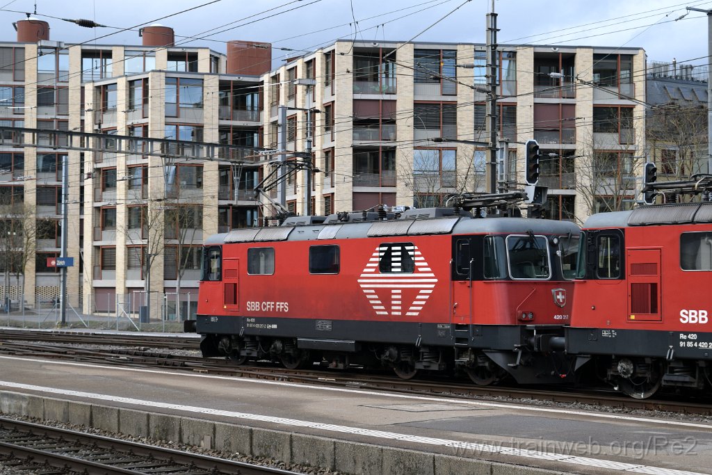 7247-0009-291220.jpg - SBB-CFF Re 420.217-2 (Re 91 85 4 420 217-2 CH-SBB) / Zürich HB 29.12.2020