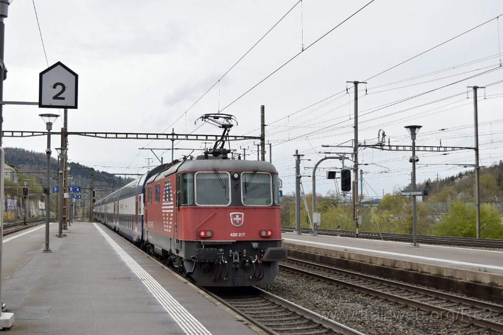 8455-0048-120423.jpg - SBB-CFF Re 420.217-2 (Re 91 85 4 420 217-2 CH-SBB) / Killwangen-Spreitenbach 12.4.2023