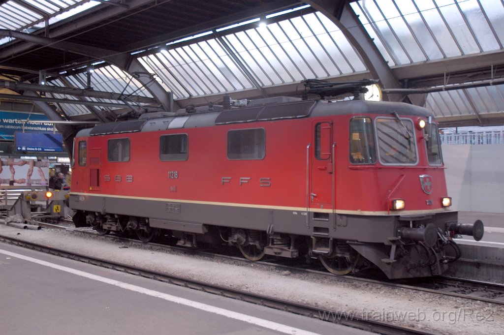 1796-0039-211009.jpg - SBB-CFF Re 4/4'' 11218 / Zürich HB 21.10.2009