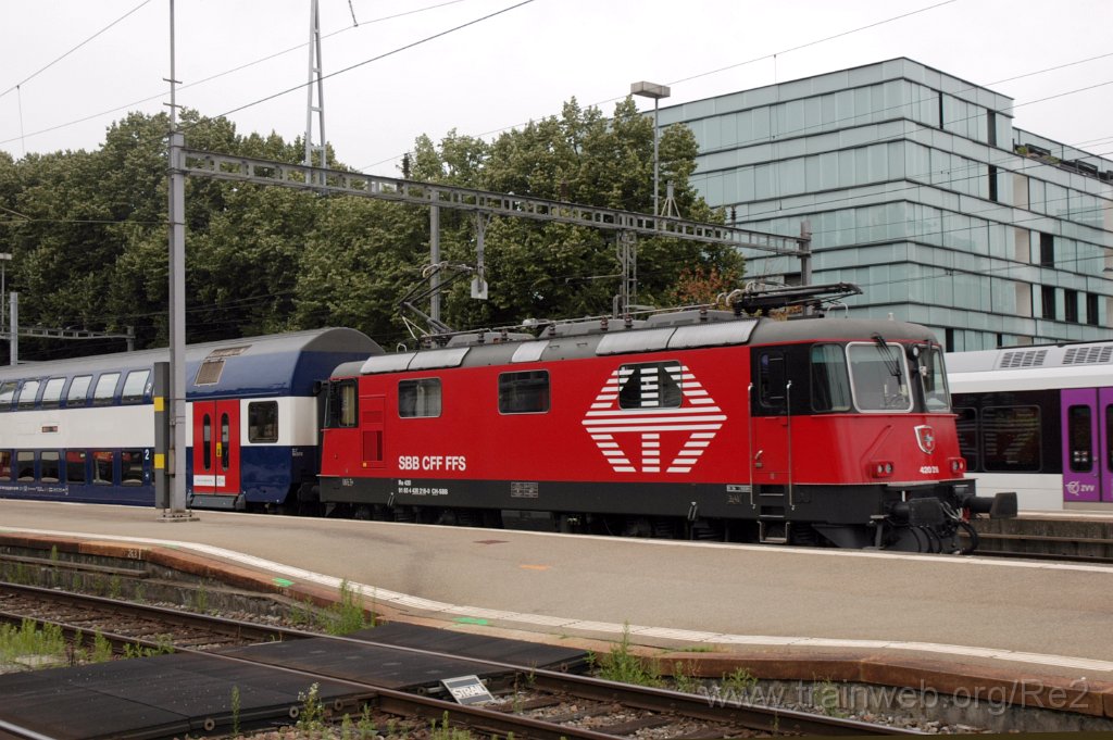 3222-0008-060814.jpg - SBB-CFF Re 420.218-0 (Re 91 85 4 420 218-0 CH-SBB) / Winterthur 6.8.2014