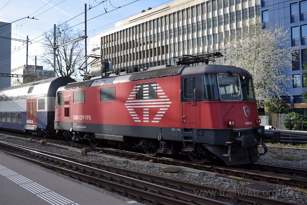 9021-0002-050424.jpg - SBB-CFF Re 420.218-0 (Re 91 85 4 420 218-0 CH-SBB) / Zürich-Altstetten 5.4.2024