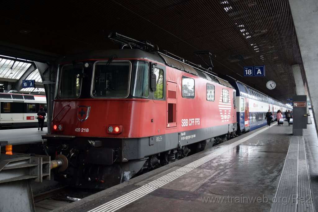 9057-0029-190424.jpg - SBB-CFF Re 420.218-0 (Re 91 85 4 420 218-0 CH-SBB) / Zürich HB 19.4.2024