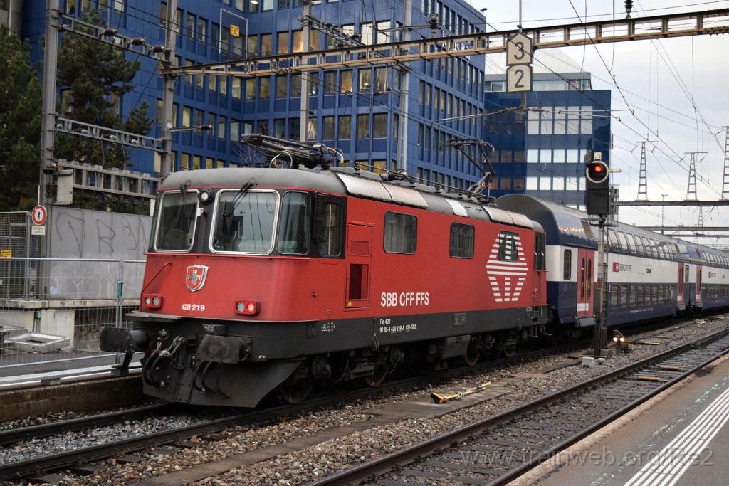 5278-0036-170119.jpg - SBB-CFF Re 420.219-8 (Re 91 85 4 420 219-8 CH-SBB) / Zürich-Altstetten 17.1.2019