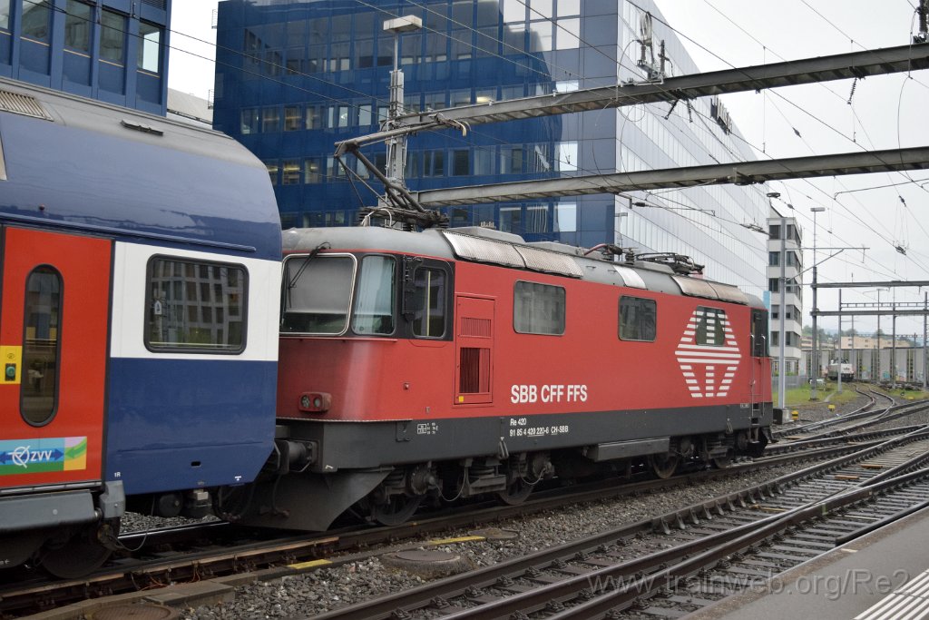9056-0023-190424.jpg - SBB-CFF Re 420.220-6 (Re 91 85 4 420 220-6 CH-SBB) / Zürich-Altstetten 19.4.2024