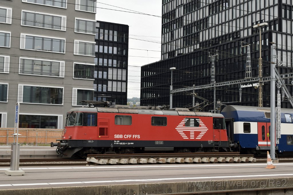 5754-0041-240919.jpg - SBB-CFF Re 420.221-4 (Re 91 85 4 420 221-4 CH-SBB) / Zürich-Altstetten 24.9.2019