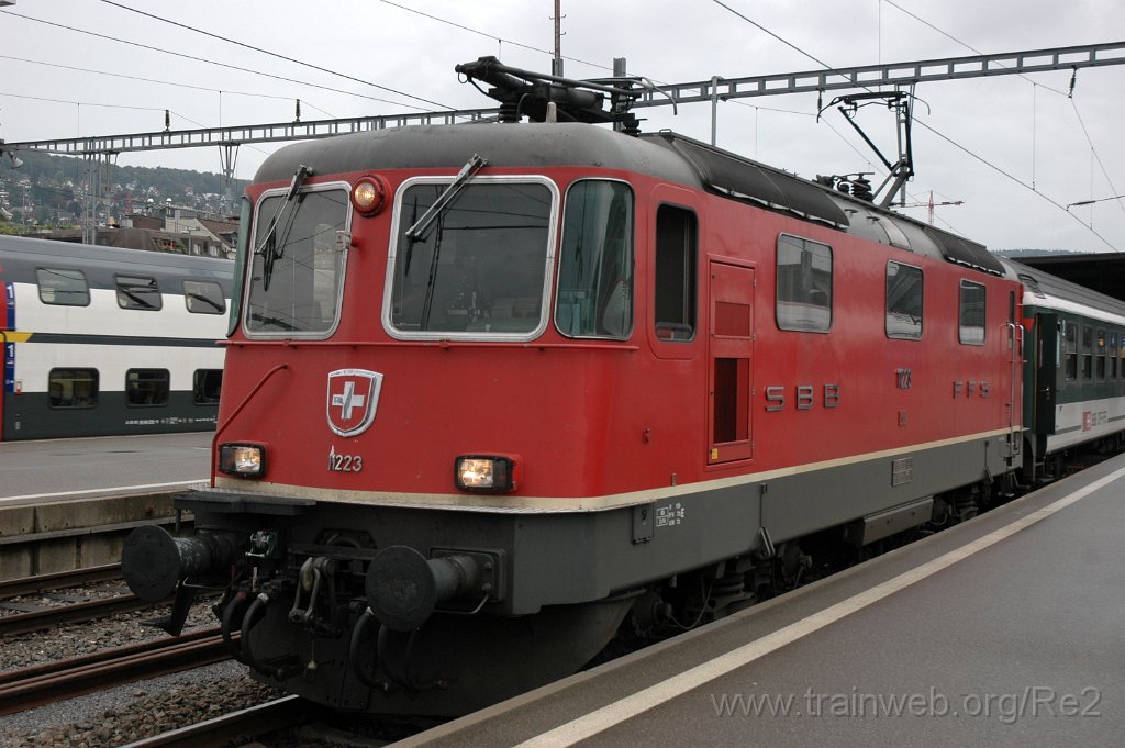 2183-0040-040911.jpg - SBB-CFF Re 4/4'' 11223 / Zürich HB 4.9.2011