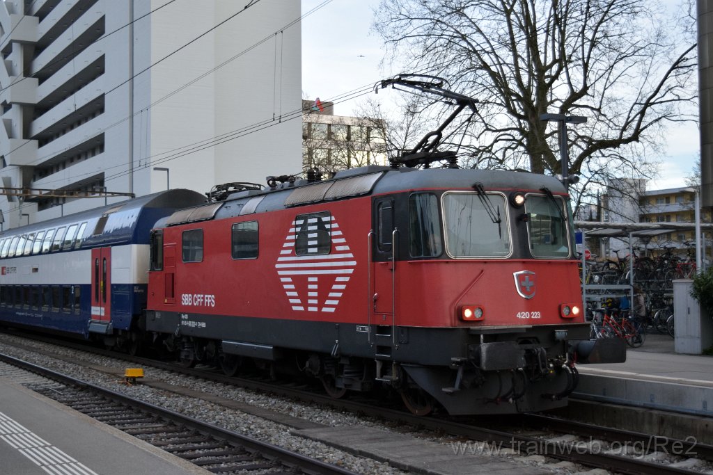 8435-0024-160323.jpg - SBB-CFF Re 420.223-0 (Re 91 85 4 420 223-0 CH-SBB) / Zürich-Altstetten 16.3.2023