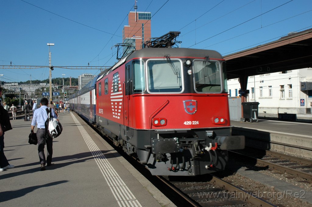 2934-0044-050913.jpg - SBB-CFF Re 420.224 (Re 91 85 4 420 224 CH-SBB) / Winterthur 5.9.2013
