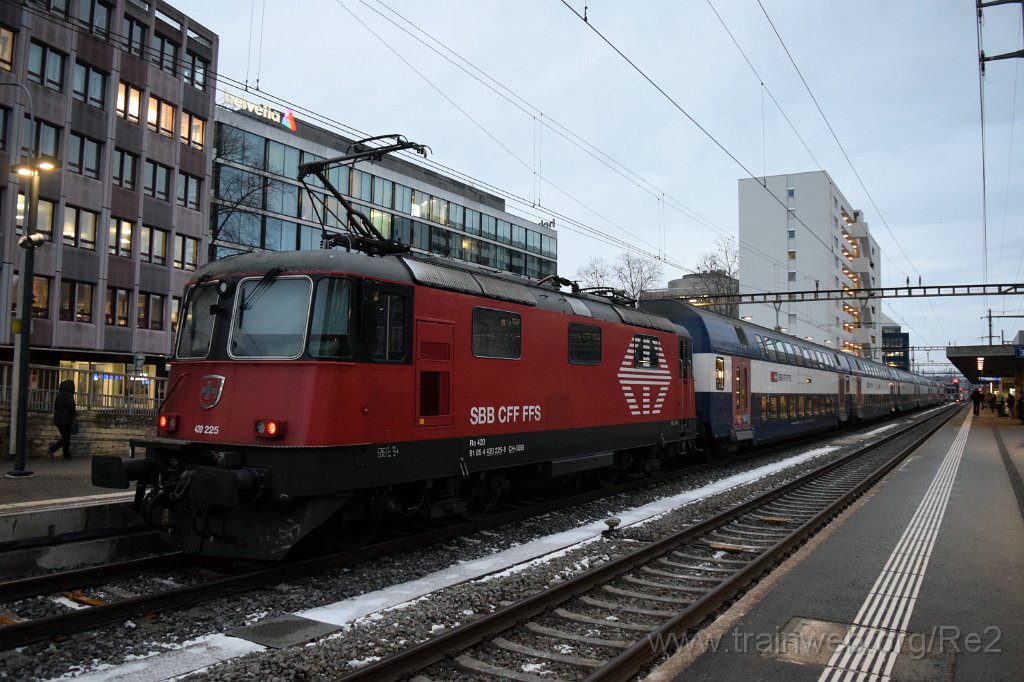8925-0025-150124.jpg - SBB-CFF Re 420.225-5 (Re 91 85 4 420 225-5 CH-SBB) / Zürich-Altstetten 15.1.2024