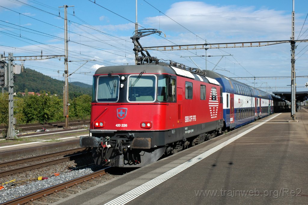 3228-0023-080814.jpg - SBB-CFF Re 420.226-3 (Re 91 85 4 420 226-3 CH-SBB) / Killwangen-Spreitenbach 8.8.2014