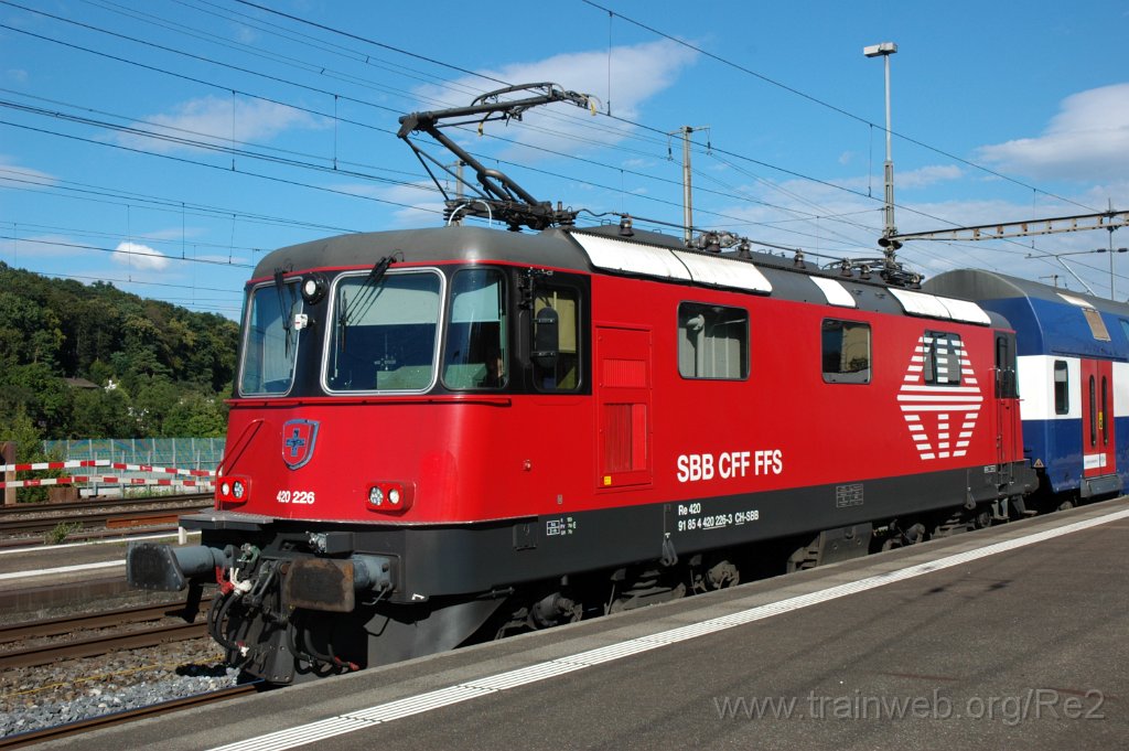 3228-0029-080814.jpg - SBB-CFF Re 420.226-3 (Re 91 85 4 420 226-3 CH-SBB) / Killwangen-Spreitenbach 8.8.2014
