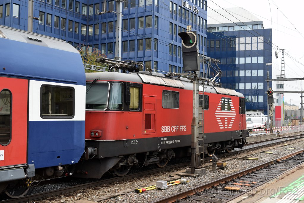 5182-0004-291018.jpg - SBB-CFF Re 420.226-3 (Re 91 85 4 420 226-3 CH-SBB) / Zürich-Altstetten 29.10.2018