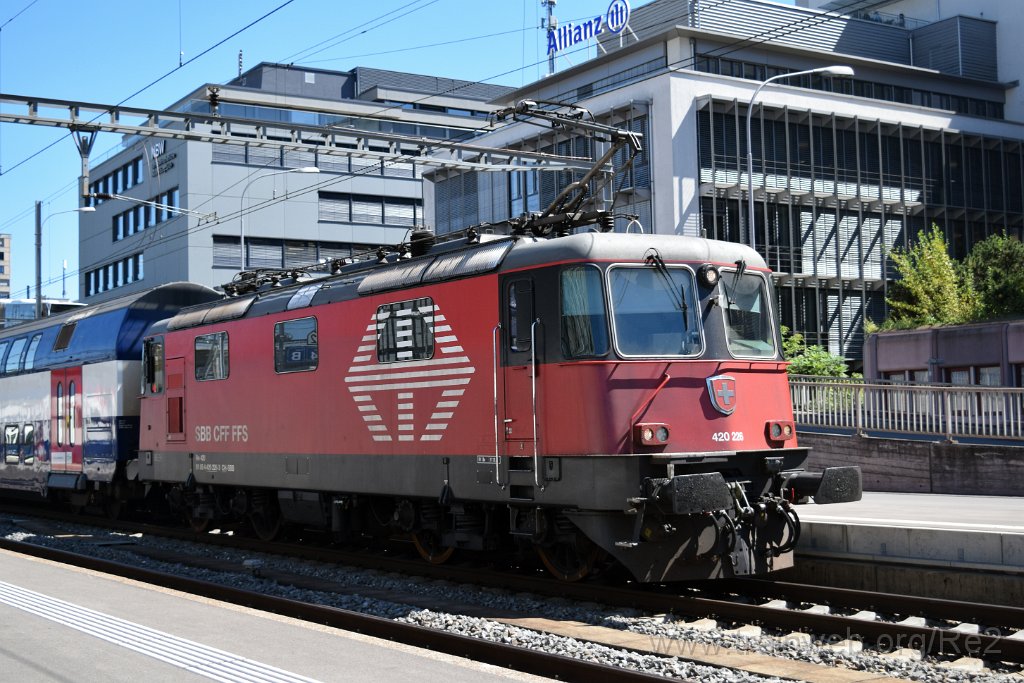 8131-0045-030822.jpg - SBB-CFF Re 420.226-3 (Re 91 85 4 420 226-3 CH-SBB) / Zürich-Altstetten 3.8.2022