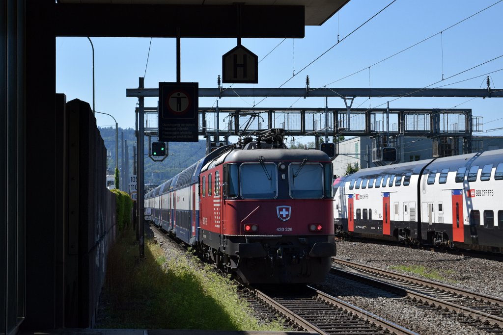 8141-0047-090822.jpg - SBB-CFF Re 420.226-3 (Re 91 85 4 420 226-3 CH-SBB) / Glanzenberg 9.8.2022
