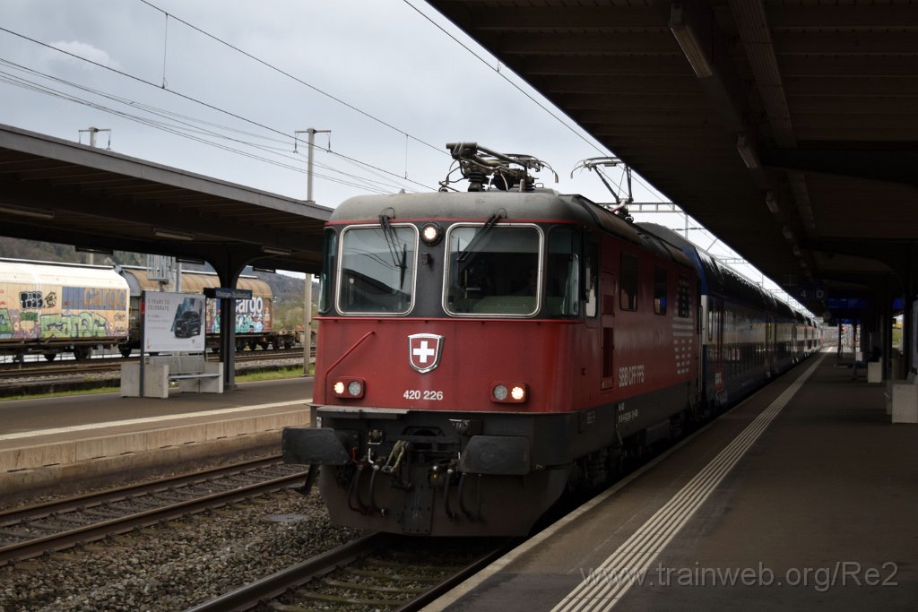 8455-0044-120423.jpg - SBB-CFF Re 420.226-3 (Re 91 85 4 420 226-3 CH-SBB) / Killwangen-Spreitenbach 12.4.2023