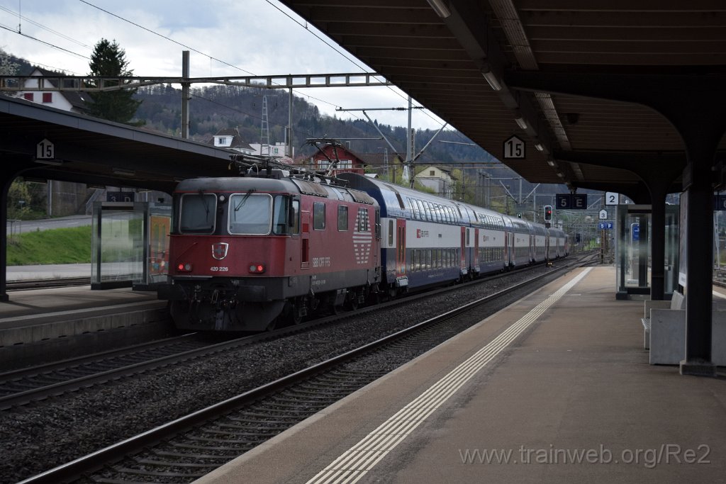 9024-0007-050424.jpg - SBB-CFF Re 420.226-3 (Re 91 85 4 420 226-3 CH-SBB) / Killwangen-Spreitenbach 5.4.2024