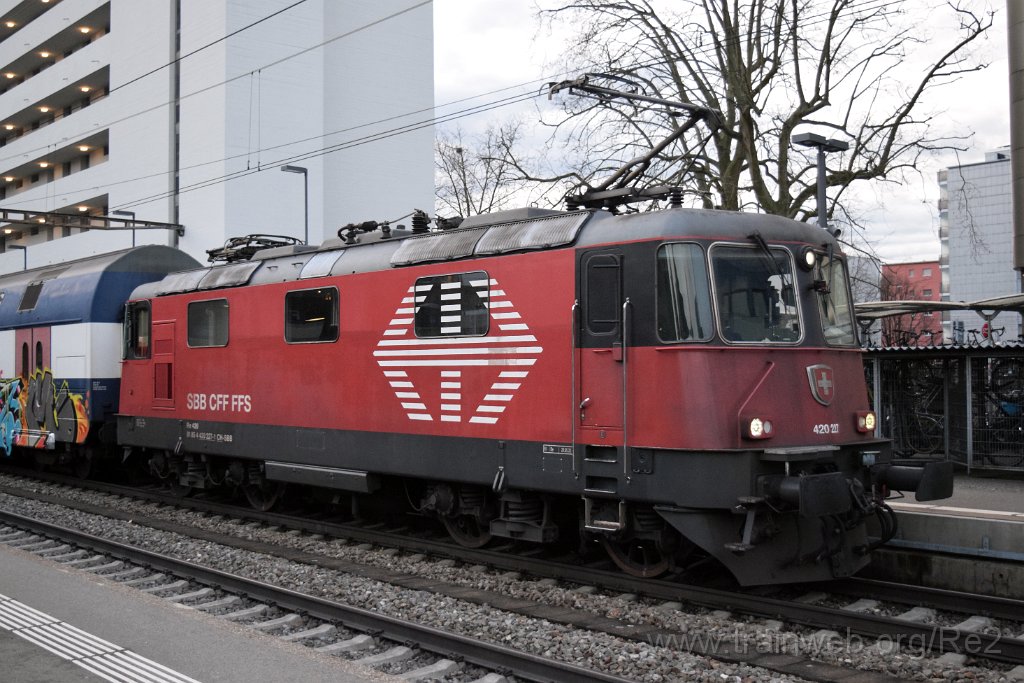 8937-0003-260124.jpg - SBB-CFF Re 420.227-1 (Re 91 85 4 420 227-1 CH-SBB) / Zürich-Altstetten 26.1.2024