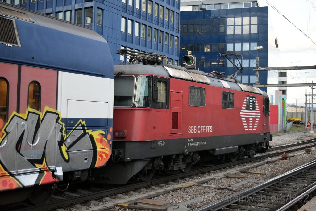 8937-0010-260124.jpg - SBB-CFF Re 420.227-1 (Re 91 85 4 420 227-1 CH-SBB) / Zürich-Altstetten 26.1.2024