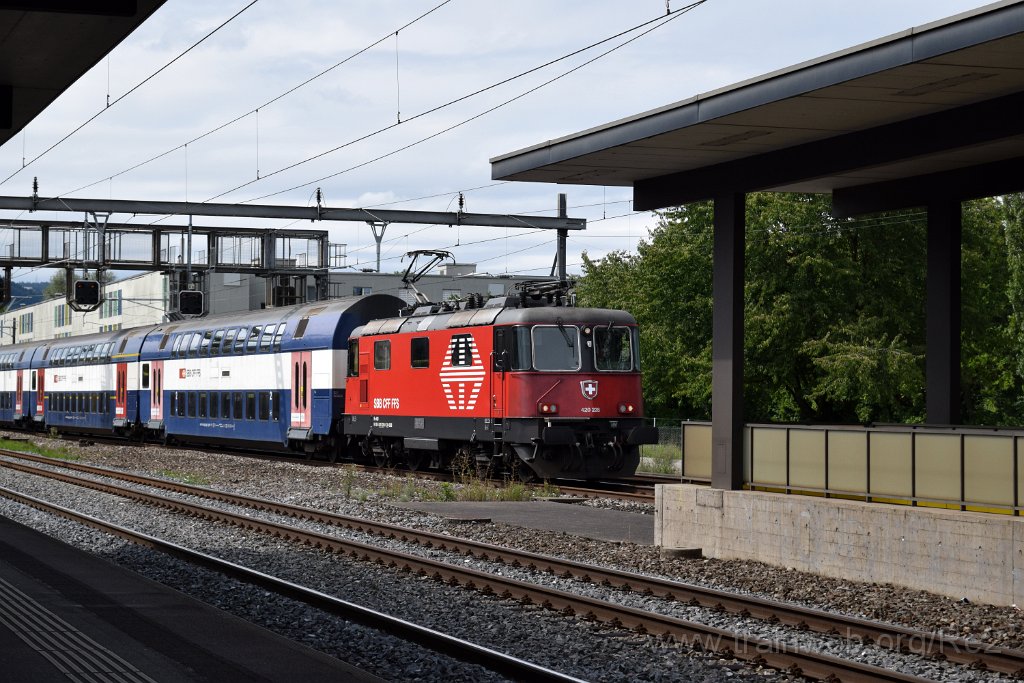 5691-0019-190819.jpg - SBB-CFF Re 420.228-9 (Re 91 85 4 420 228-9 CH-SBB) / Glanzenberg 19.8.2019