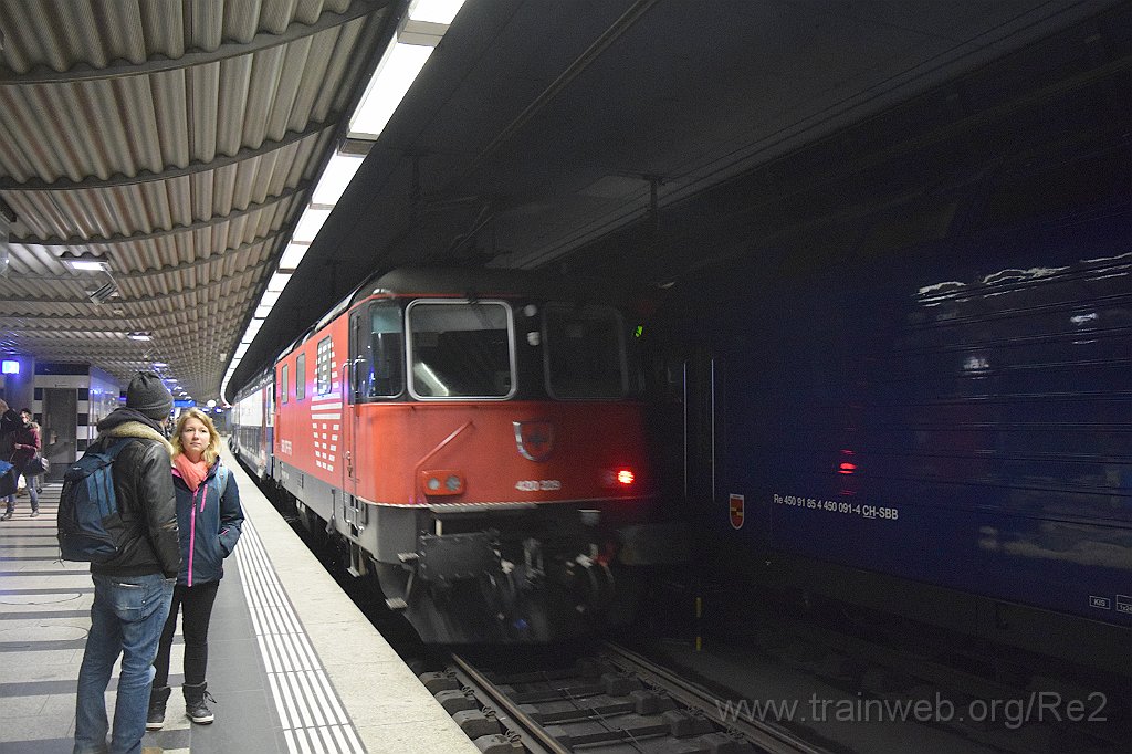 3830-0050-290216.jpg - SBB-CFF Re 420.229-7 (Re 91 85 4 420 229-7 CH-SBB) / Zürich HB (Museumstrasse) 29.2.2016
