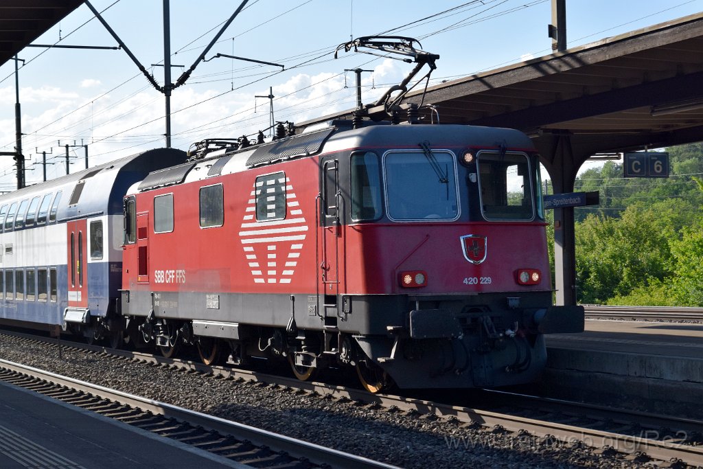 4988-0036-240518.jpg - SBB-CFF Re 420.229-7 (Re 91 85 4 420 229-7 CH-SBB) / Killwangen-Spreitenbach 24.5.2018