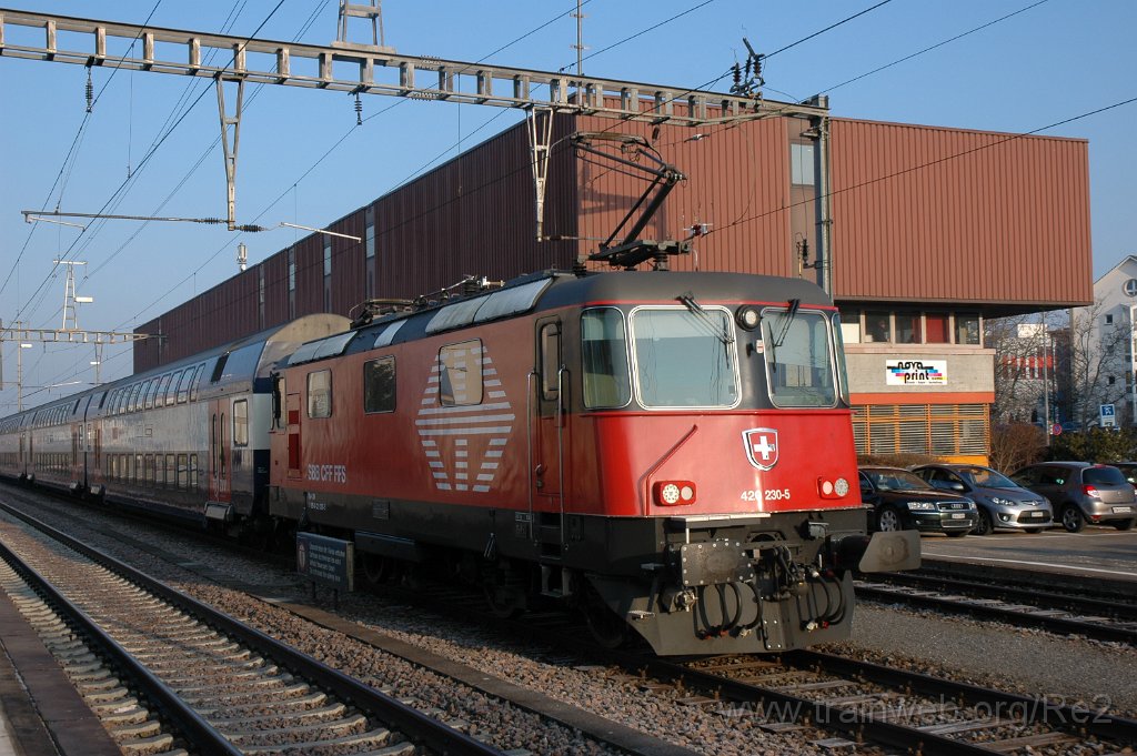 2318-0022-220212.jpg - SBB-CFF Re 420.230-5 (Re 91 85 4 420 230-5 CH-SBB) / Schwerzenbach ZH 22.2.2012