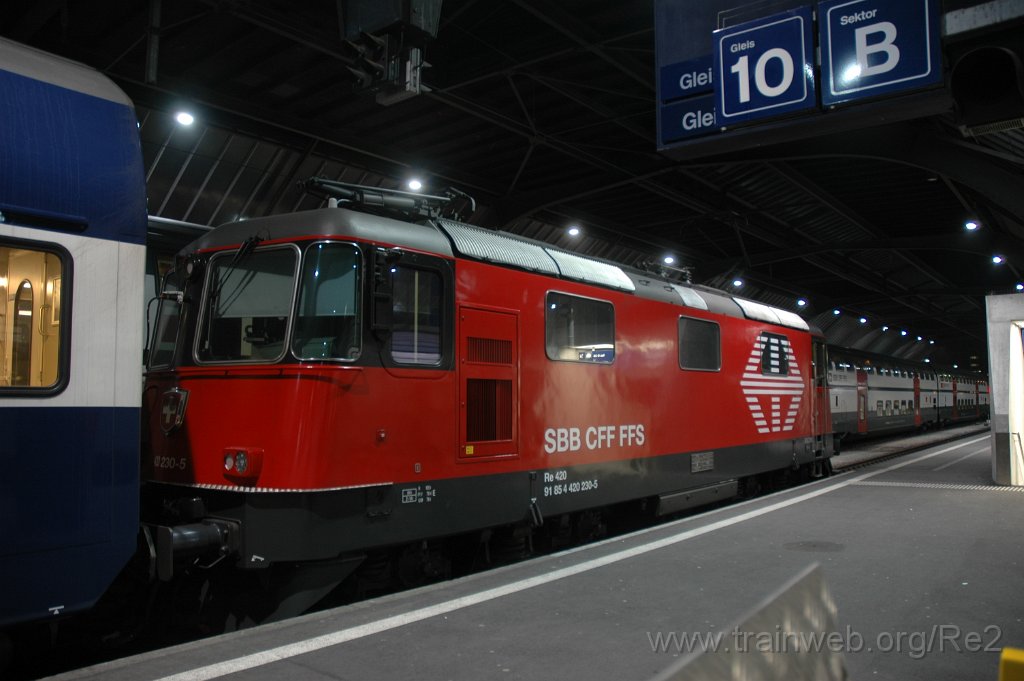2322-0003-220212.jpg - SBB-CFF Re 420.230-5 (Re 91 85 4 420 230-5 CH-SBB) / Zürich HB 22.2.2012