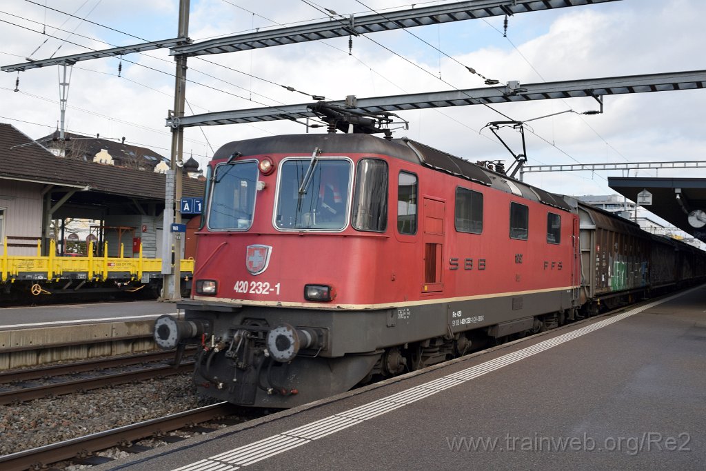 7312-0011-170321.jpg - SBBC Re 4/4'' 11232 (Re 420.232-1)  (Re 91 85 4 420 232-1 CH-SBBC) / Wil 17.3.2021