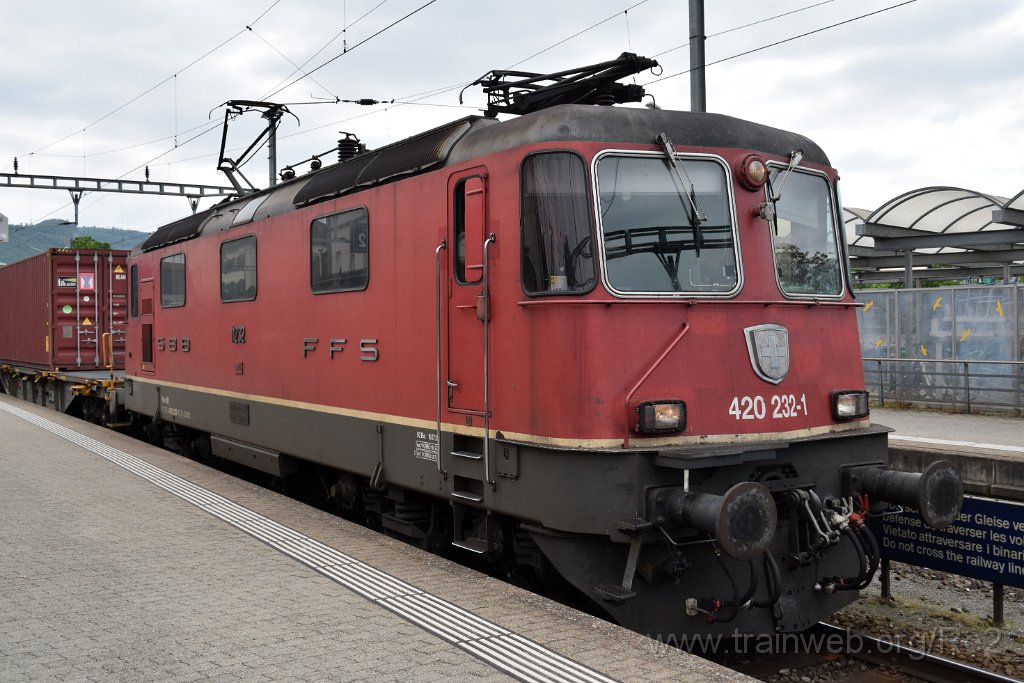 8580-0045-250523.jpg - SBBC Re 4/4'' 11232 (Re 420.232-1)  (Re 91 85 4 420 232-1 CH-SBBC) / Olten 25.5.2023