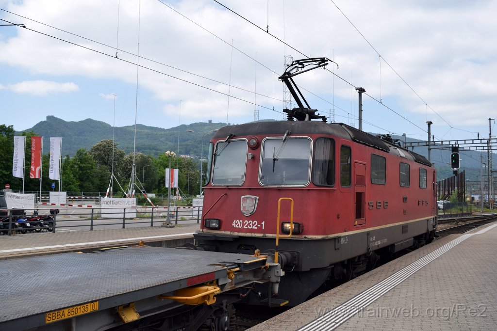 8580-0046-250523.jpg - SBBC Re 4/4'' 11232 (Re 420.232-1)  (Re 91 85 4 420 232-1 CH-SBBC) / Olten 25.5.2023