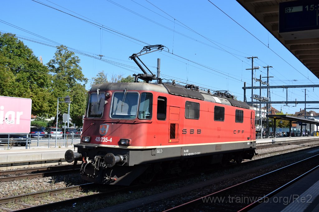 8753-0036-060923.jpg - SBBC Re 4/4'' 11235 (Re 420.235-4)  (Re 91 85 4 420 235-4 CH-SBBC) / Weinfelden 6.9.2023