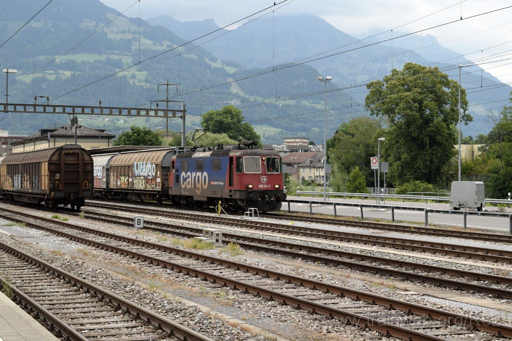 5055-0027-100718.jpg - SBBC Re 420.241-2 (Re 91 85 4 420 241-2 CH-SBBC) / Ziegelbrücke 10.7.2018