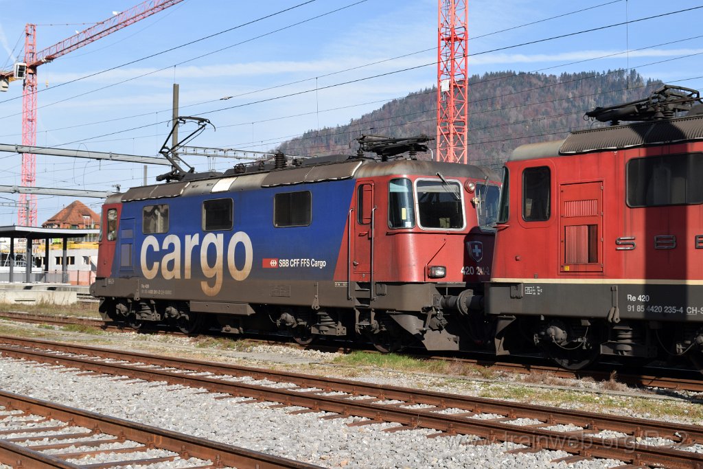 5192-0035-101118.jpg - SBBC Re 420.241-2 (Re 91 85 4 420 241-2 CH-SBBC) / Wattwil 10.11.2018