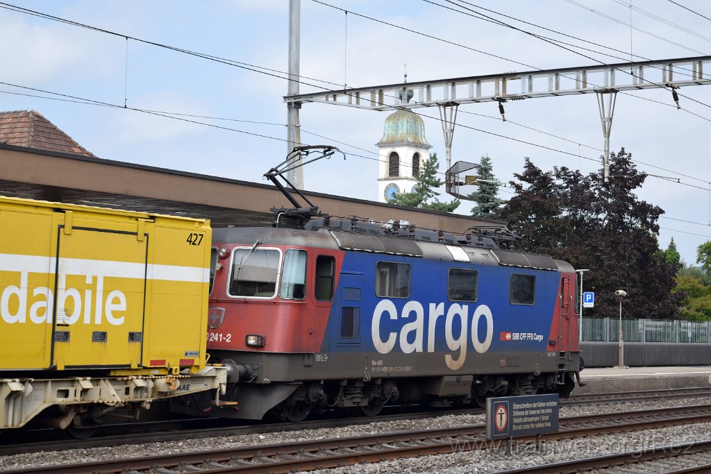 5702-0019-220819.jpg - SBBC Re 420.241-2 (Re 91 85 4 420 241-2 CH-SBBC) / Rupperswil 22.8.2019
