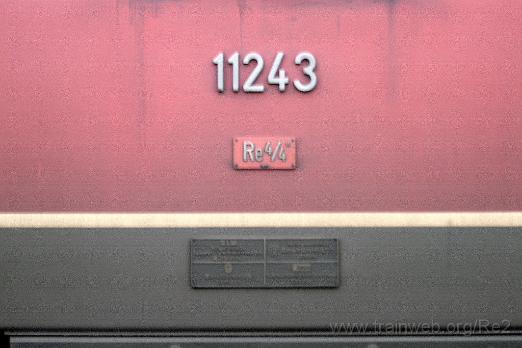 1461-0028-090408.jpg - SBB-CFF Re 4/4'' 11243 / Hinwil 9.4.2008