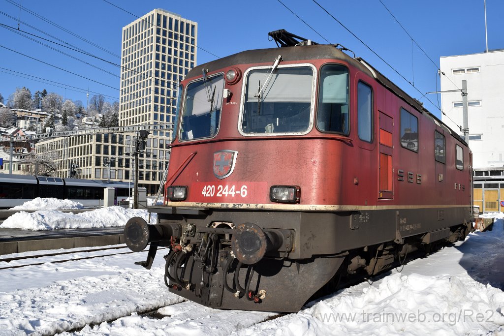 8932-0009-200124.jpg - SBBC Re 4/4'' 11244 (Re 420.244-6)  (Re 91 85 4 420 244-6 CH-SBBC) / St.Gallen HB 20.1.2024