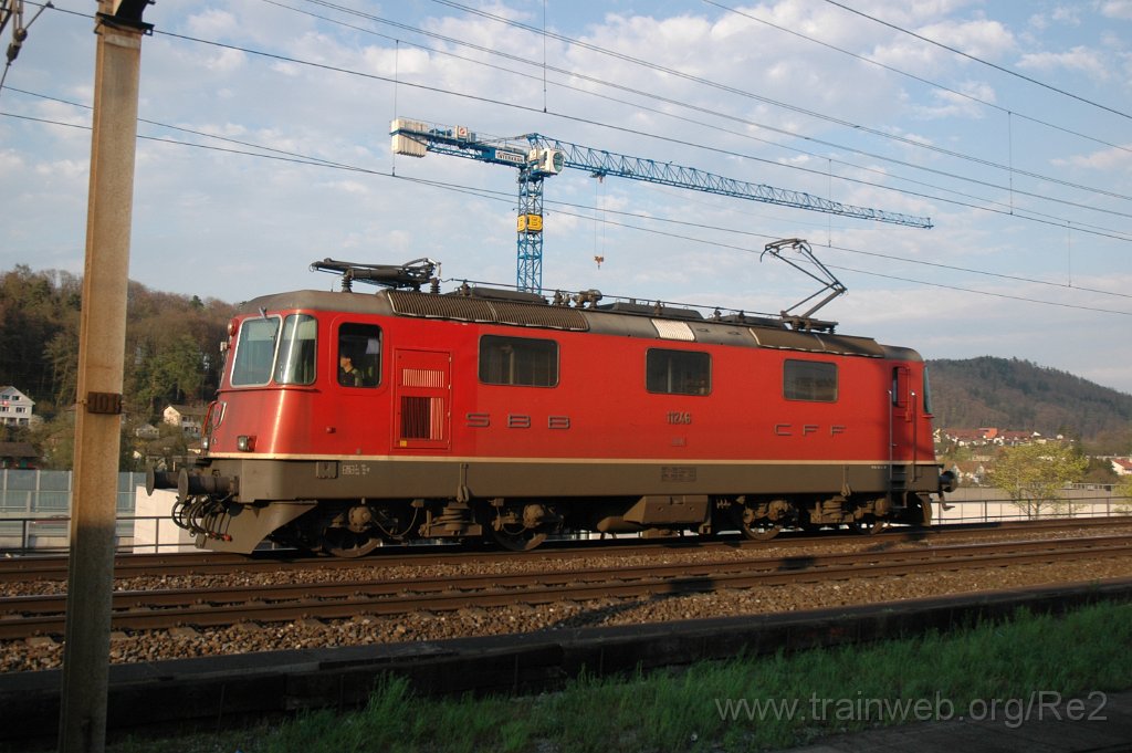 2769-0035-180413.jpg - SBB-CFF Re 4/4'' 11246 / Killwangen-Spreitenbach 18.4.2013