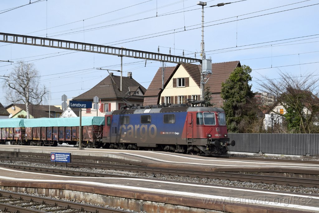 7293-0028-220221.jpg - SBBC Re 420.246-1 (Re 91 85 4 420 246-1 CH-SBBC) / Lenzburg 22.2.2021