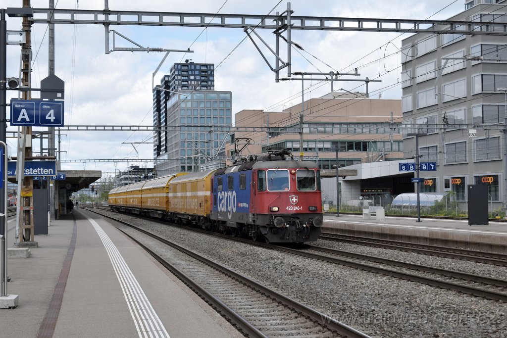 9052-0020-160424.jpg - SBBC Re 420.246-1 (Re 91 85 4 420 246-1 CH-SBBC) / Zürich-Altstetten 16.4.2024