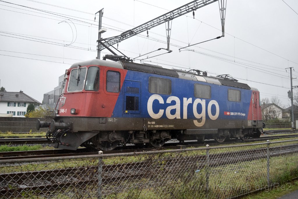 9489-0039-281124.jpg - SBBC Re 420.246-1 (Re 91 85 4 420 246-1 CH-SBBC) / Heerbrugg 28.11.2024