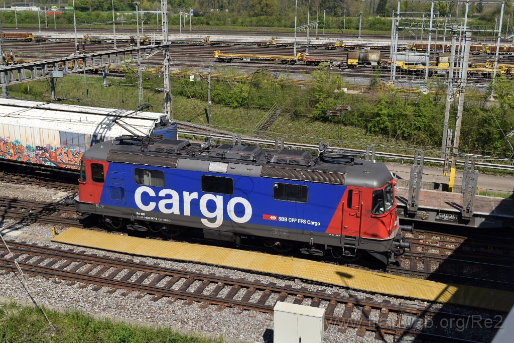 5418-0025-180419.jpg - SBBC Re 420.247-9 (Re 91 85 4 420 247-9 CH-SBBC) / RB Limmattal (Brücke Sandäckerstrasse) 18.4.2019