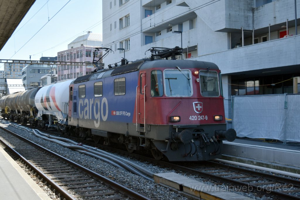 5952-0018-270520.jpg - SBBC Re 420.247-9 (Re 91 85 4 420 247-9 CH-SBBC) / Zürich-Altstetten 27.5.2020