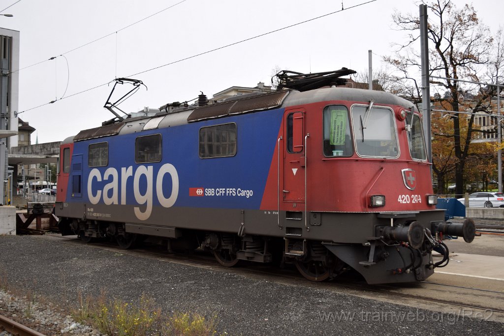 8878-0049-181123.jpg - SBBC Re 420.247-9 (Re 91 85 4 420 247-9 CH-SBBC) / St.Gallen HB 18.11.2023