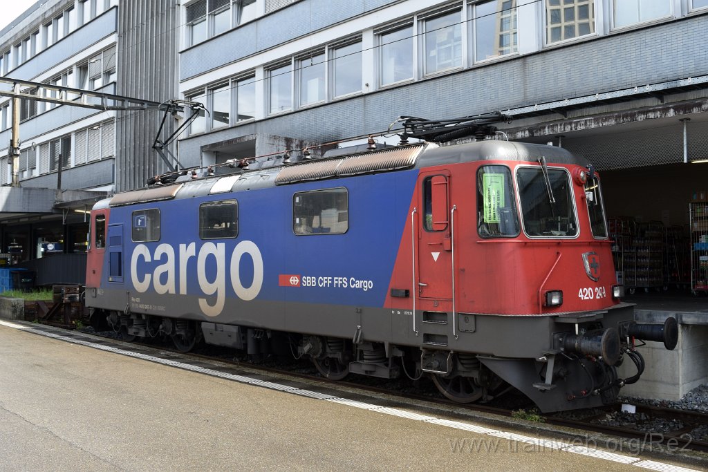 9058-0013-200424.jpg - SBBC Re 420.247-9 (Re 91 85 4 420 247-9 CH-SBBC) / St.Gallen HB 20.4.2024