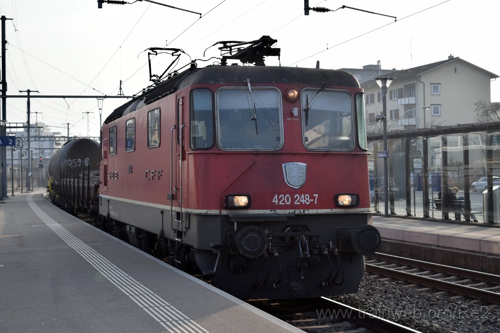 8407-0027-030323.jpg - SBBC Re 4/4'' 11248 (Re 420.248-7)  (Re 91 85 4 420 248-7 CH-SBBC) / Effretikon 3.3.2023