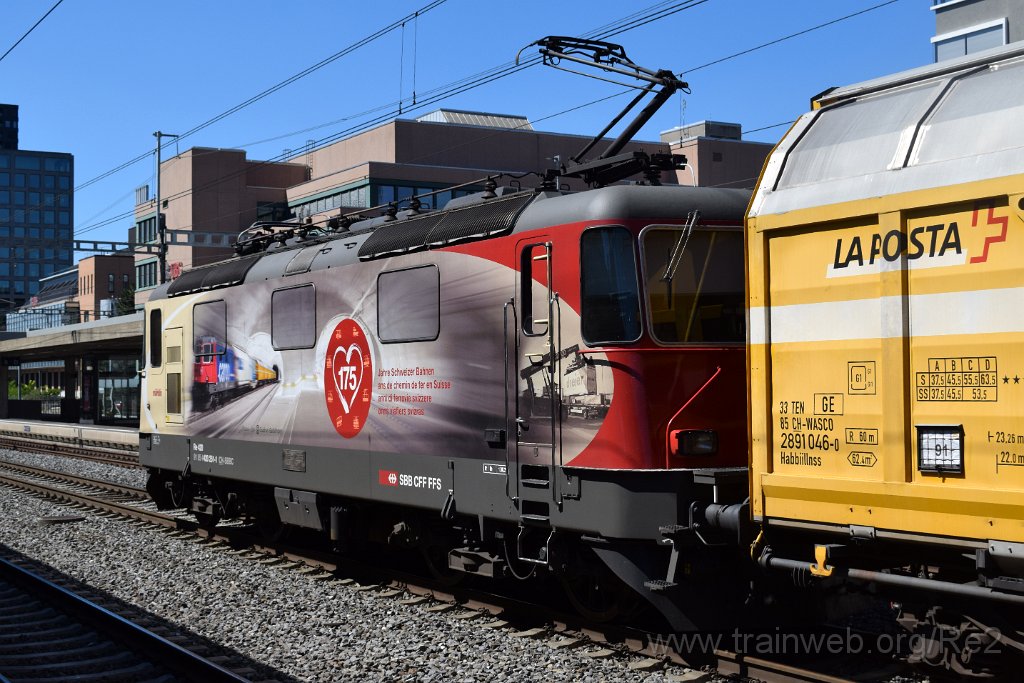 8132-0032-030822.jpg - SBBC Re 420.251-1 ''175 ans de chemin de fer en Suisse'' (Re 91 85 4 420 251-1 CH-SBBC) / Zürich-Altstetten 3.8.2022