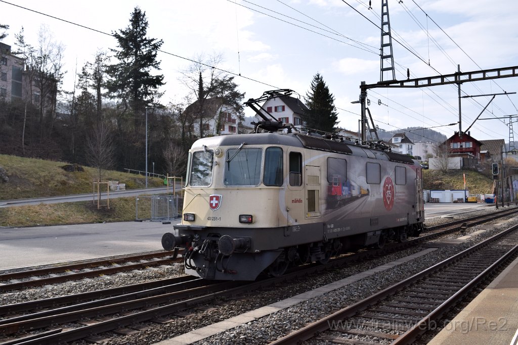 8393-0021-240223.jpg - SBBC Re 420.251-1 ''175 ans de chemin de fer en Suisse'' (Re 91 85 4 420 251-1 CH-SBBC) / Killwangen-Spreitenbach 24.2.2023