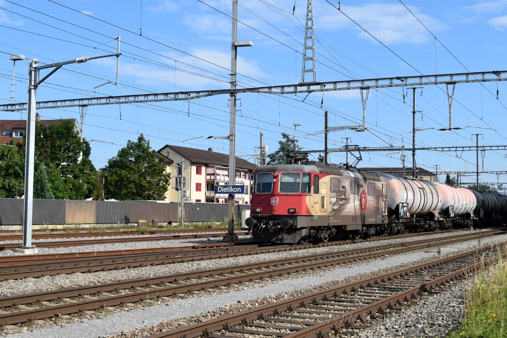 9213-0001-150724.jpg - SBBC Re 420.251-1 ''175 ans de chemin de fer en Suisse'' (Re 91 85 4 420 251-1 CH-SBBC) / Dietikon 15.7.2024