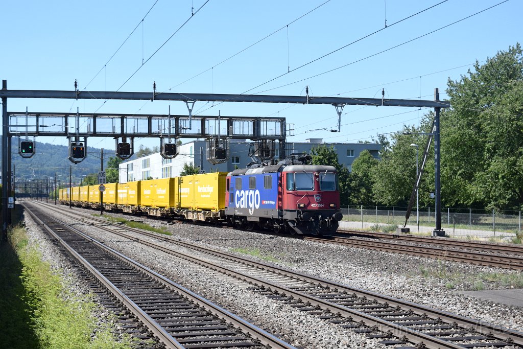 8141-0002-090822.jpg - SBBC Re 420.253-7 (Re 91 85 4 420 253-7 CH-SBBC) / Glanzenberg 9.8.2022