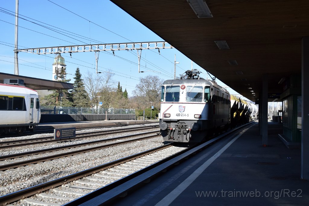 7324-0004-240321.jpg - SBBC Re 420.254-5 ''Partez à la découverte de la Suisse'' (Re 91 85 4 420 254-5 CH-SBBC) / Rupperswil 24.3.2021